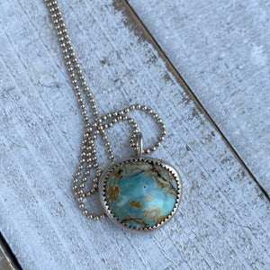 Seven Dwarfs Variscite Pendant Necklace