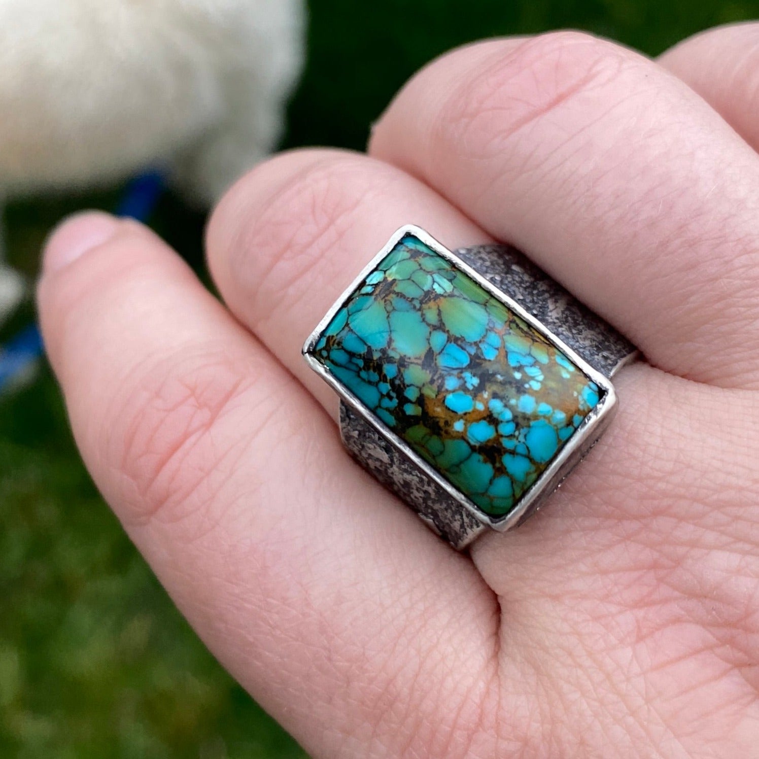 Kingman Turquoise Ring