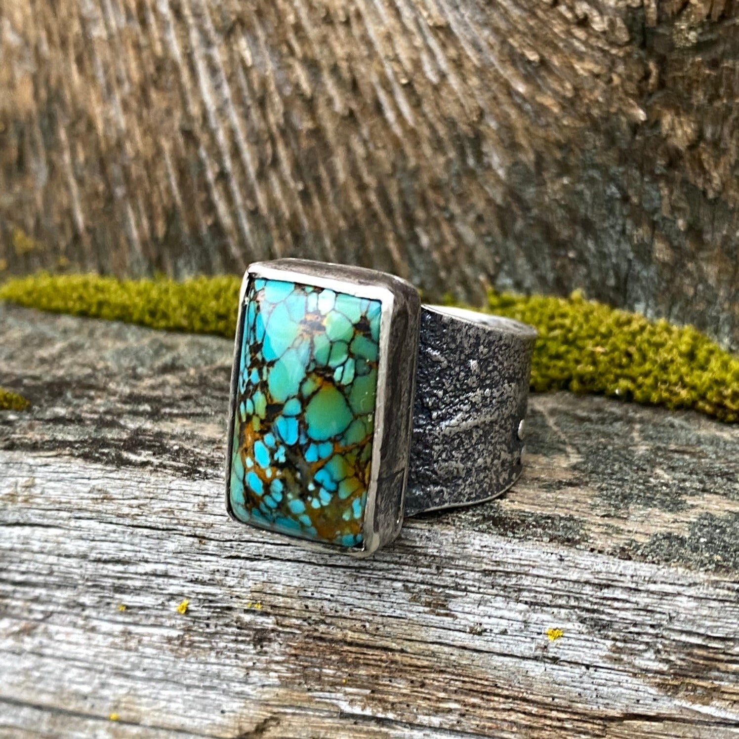 Kingman Turquoise Ring