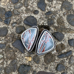 Sonoran Dendritic Rhyolite Earrings