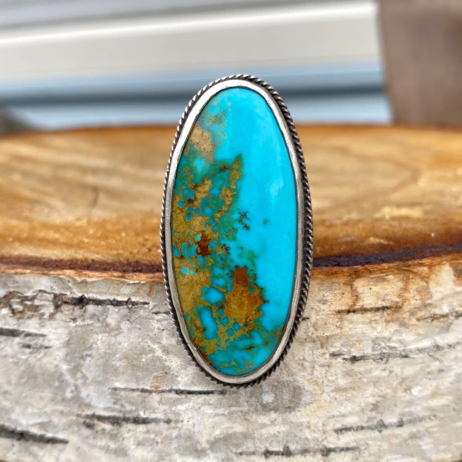 Kingman Turquoise Ring