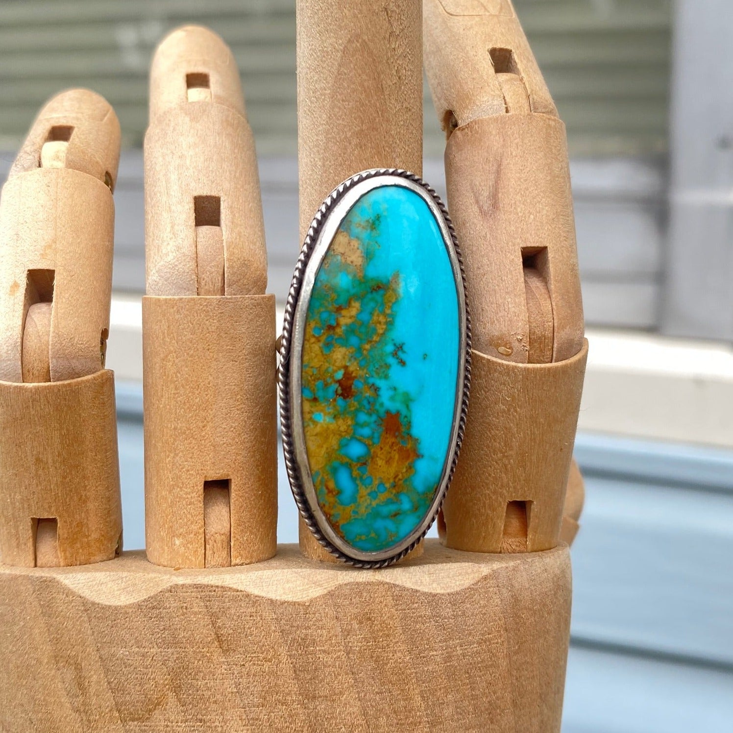 Kingman Turquoise Ring