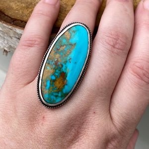 Kingman Turquoise Ring