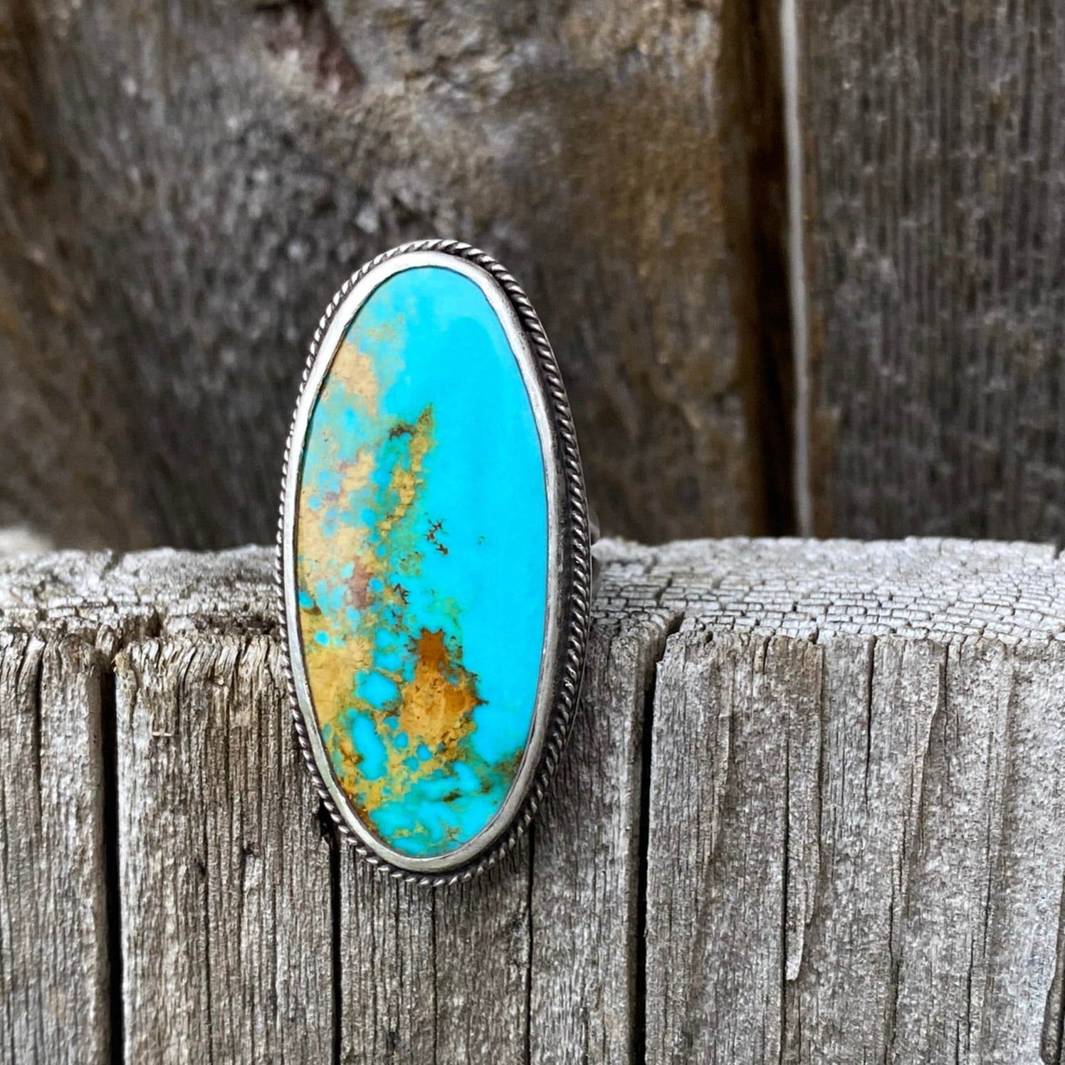 Kingman Turquoise Ring