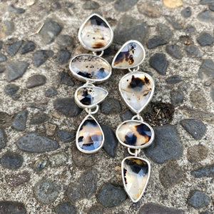 Montana Agate Duster Earrings