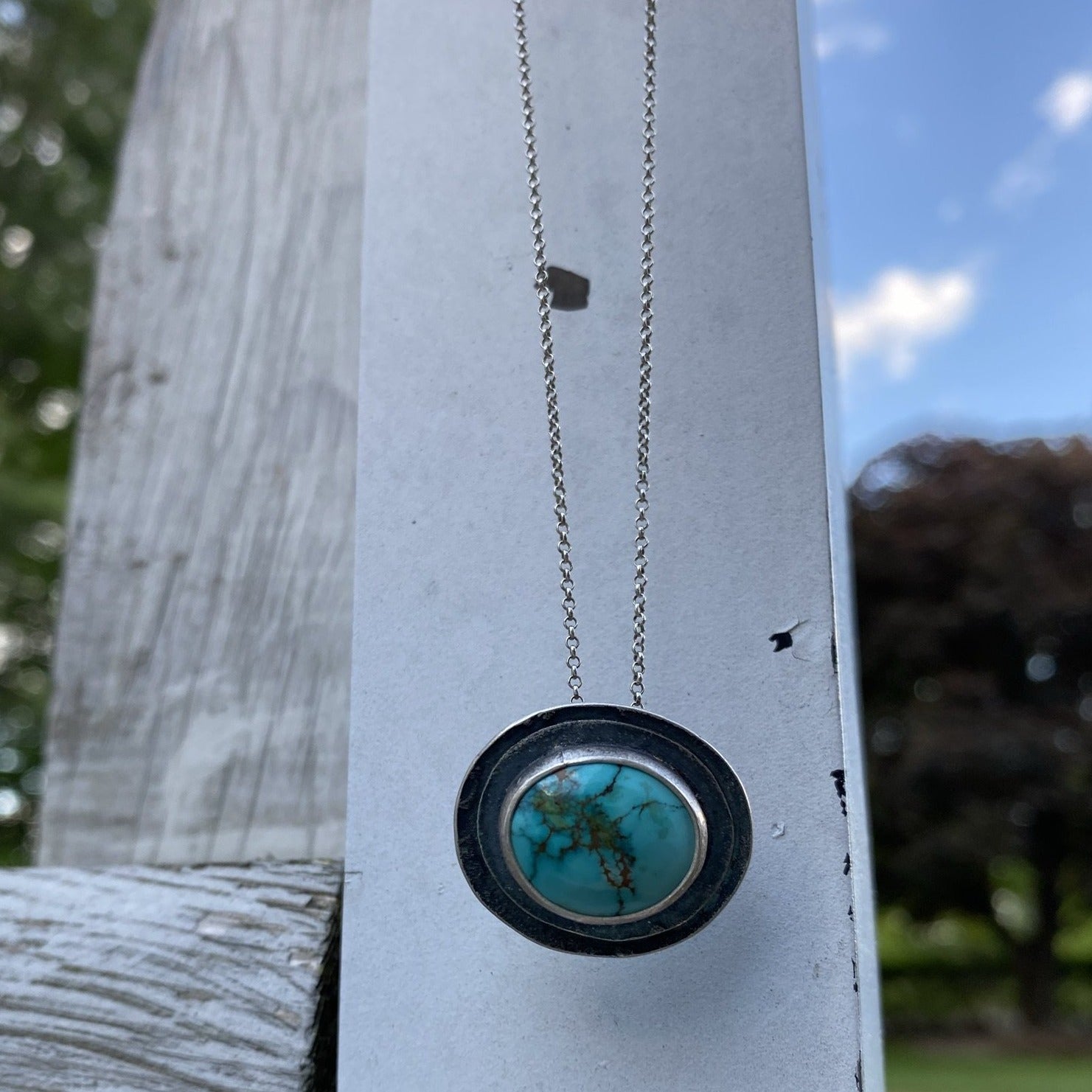 Sierra Nevada Turquoise Pendant Necklace