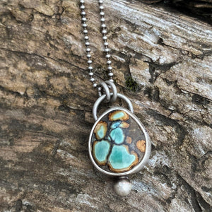 Aurora Variscite Pendant Necklace