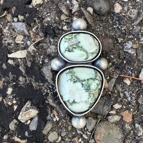 Damele 2-Stone Ring or Pendant