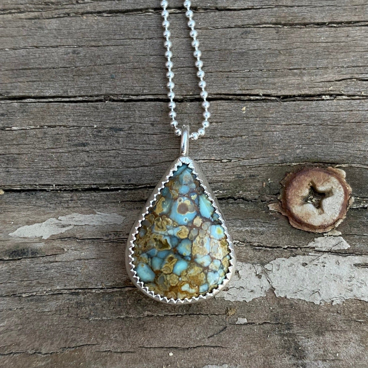 Seven Dwarfs Teardrop Pendant Necklace