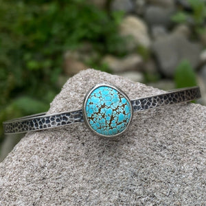 Golden Hill Spiderweb Turquoise Cuff