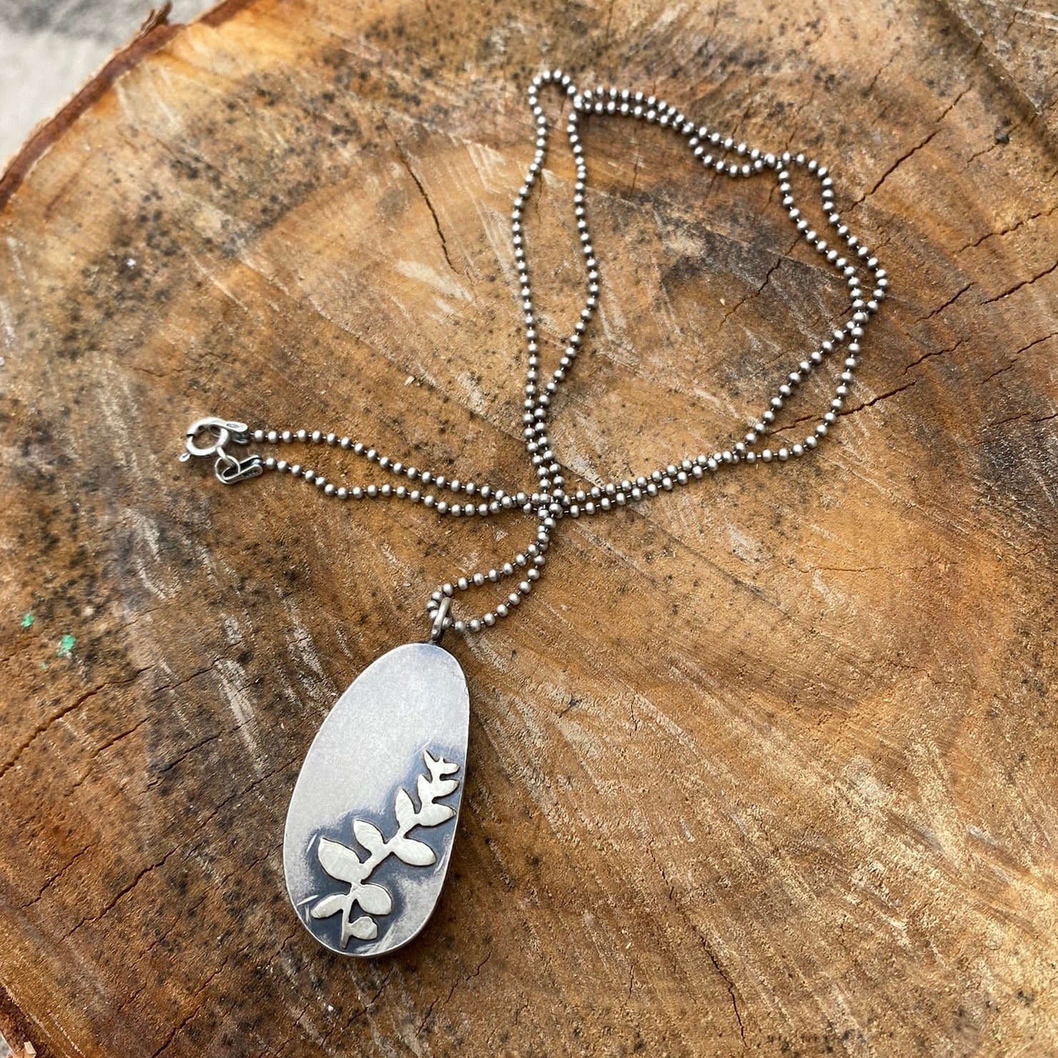 Seven Dwarfs Variscite Pendant Necklace
